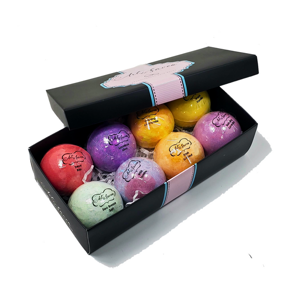 8pc Bath Bomb Set