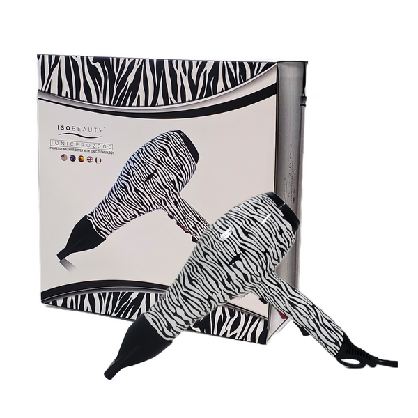 Euro White Zebra Ionic 2000 Pro Dryer