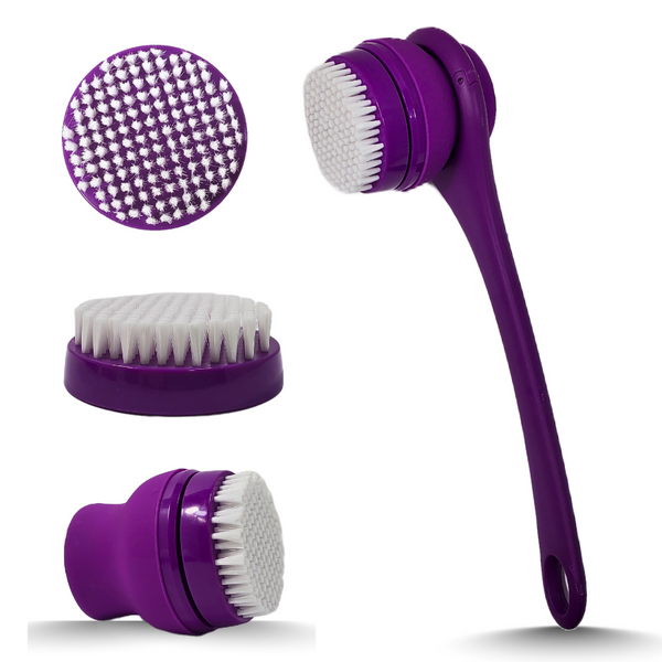 Deep Purple Cleansing & Exfoliating Body Brush