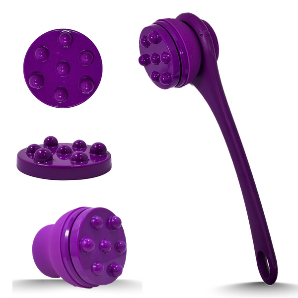 Deep Purple Cleansing & Exfoliating Body Brush
