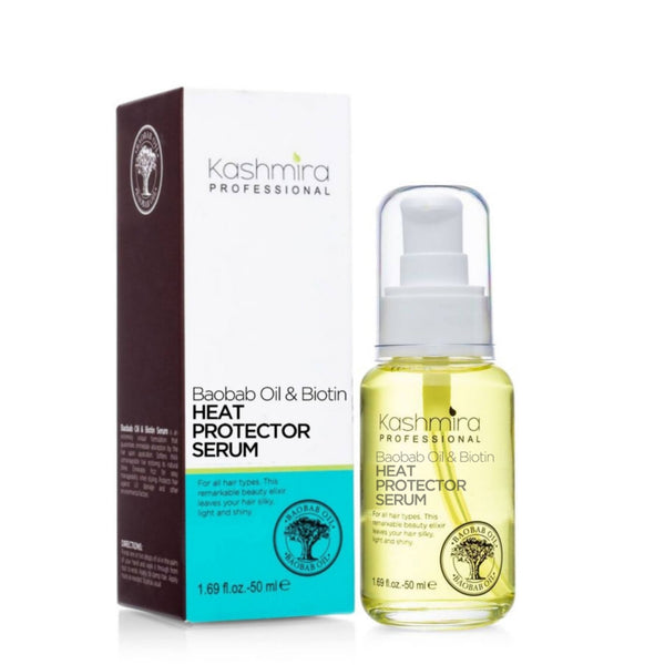 Heat Protector Serum w/Baobab Oil & Biotin 50ml | Hair Care