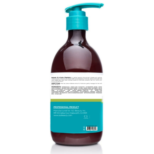 Shampoo w/Baobab Oil & Biotin 500ml