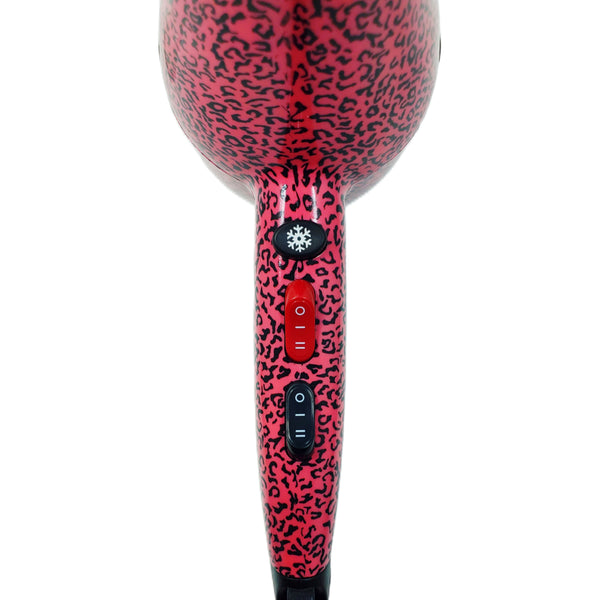 Euro Pink Leopard Ionic 2000 Pro Dryer