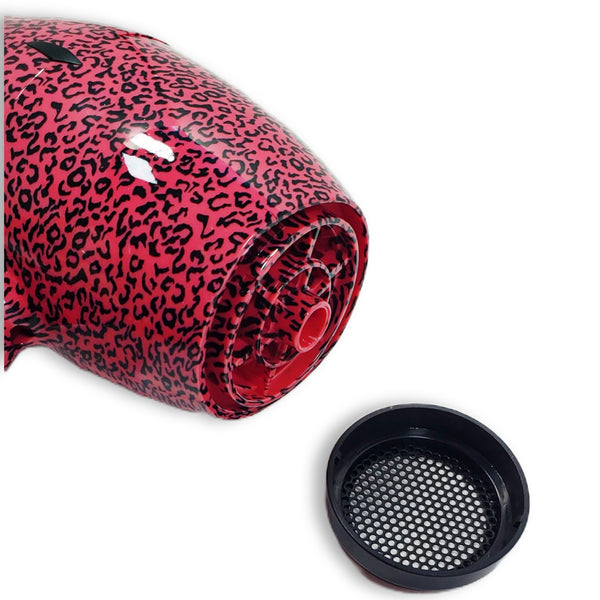 Euro Pink Leopard Ionic 2000 Pro Dryer