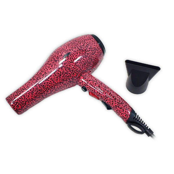 Euro Pink Leopard Ionic 2000 Pro Dryer