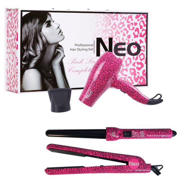 Pink Leopard Full Set w/Mini Dryer