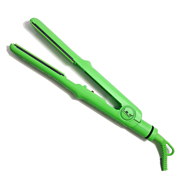 Bright Green Turbo Silk | Flat Iron