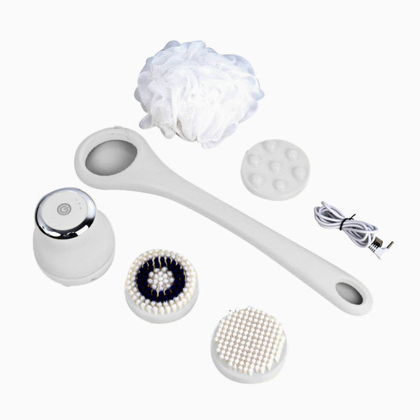 White Cleansing & Exfoliating Body Brush