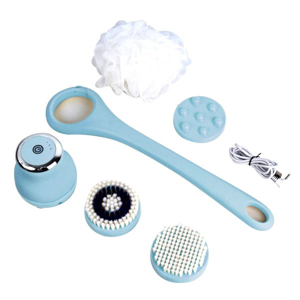 Light Blue Cleansing & Exfoliating Body Brush | Body Care