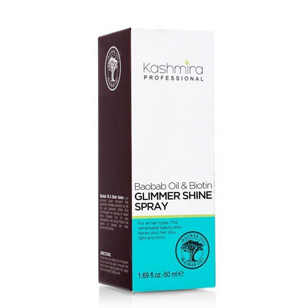 Glimmer Shine Spray w/Baobab Oil & Biotin 50ml | Hair Care