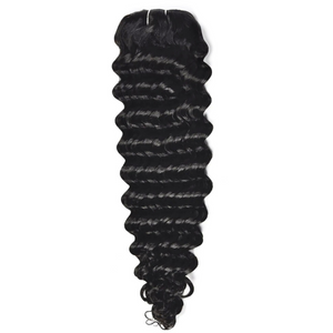 #1B Natural Black Synthetic Deep Wave