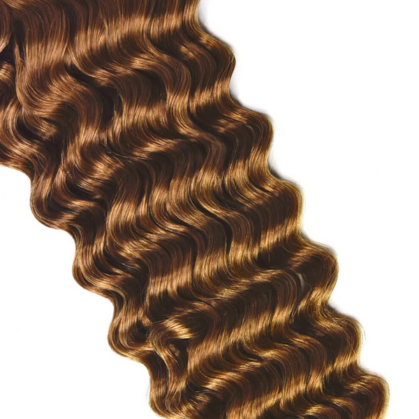 #30 Honey Blonde Deep Wave | Extensions