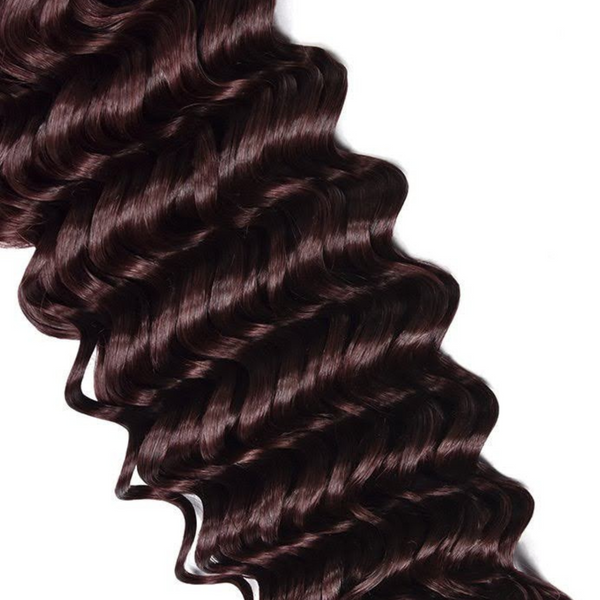 #BG Burgundy Deep Wave | Synthetic Extensions