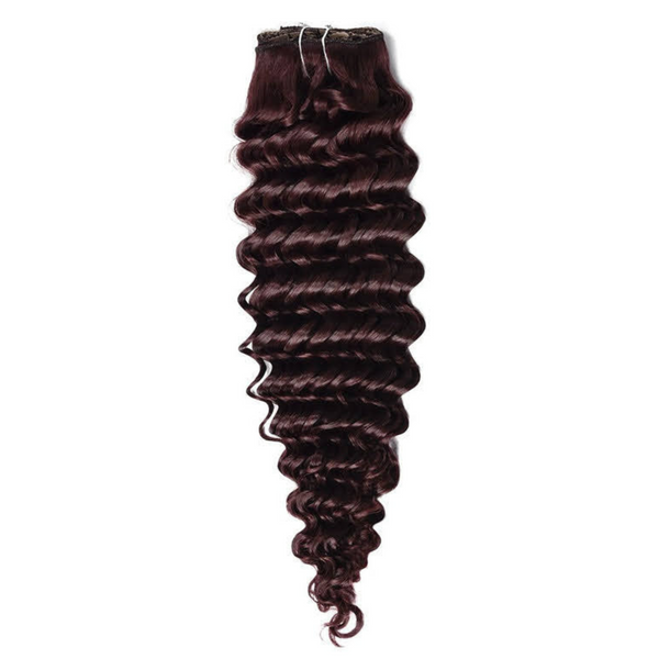 #BG Burgundy Synthetic Deep Wave