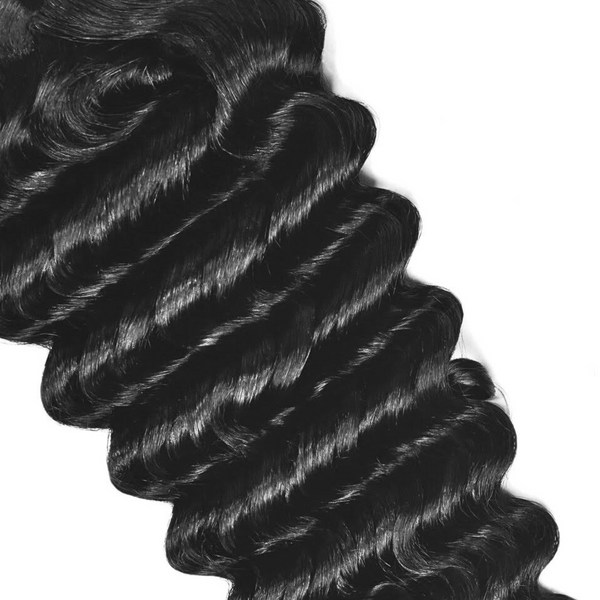 #1 Jet Black Deep Wave | Synthetic Extensions