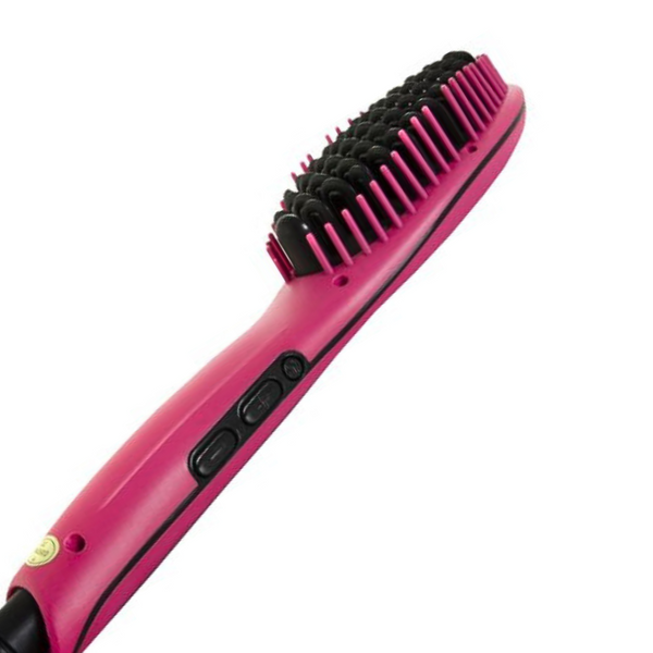 Euro Pink Heated Brush