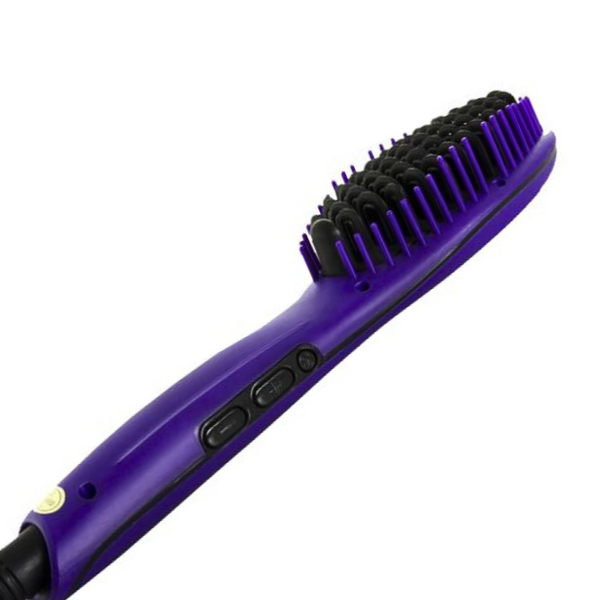 Euro Purple Heated Brush