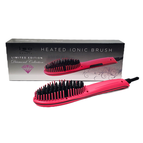 Euro Pink Heated Brush