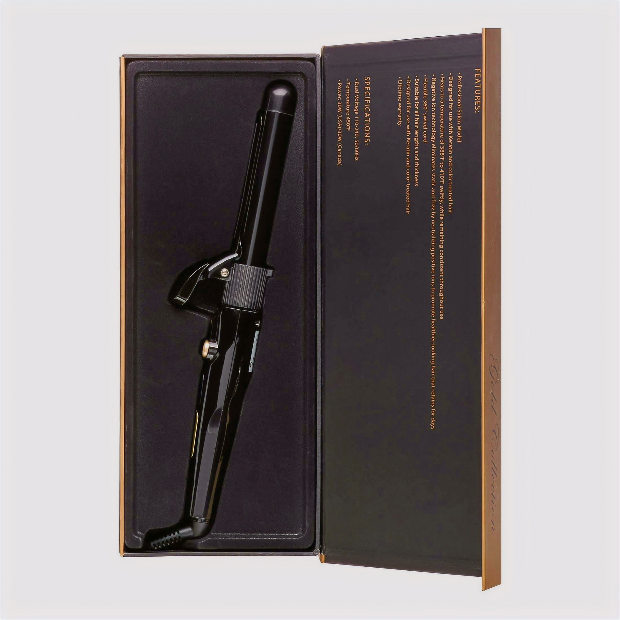 Limited Edition Gold Collection 360 Curling Iron hot-tools-spring-iron-  main image 3