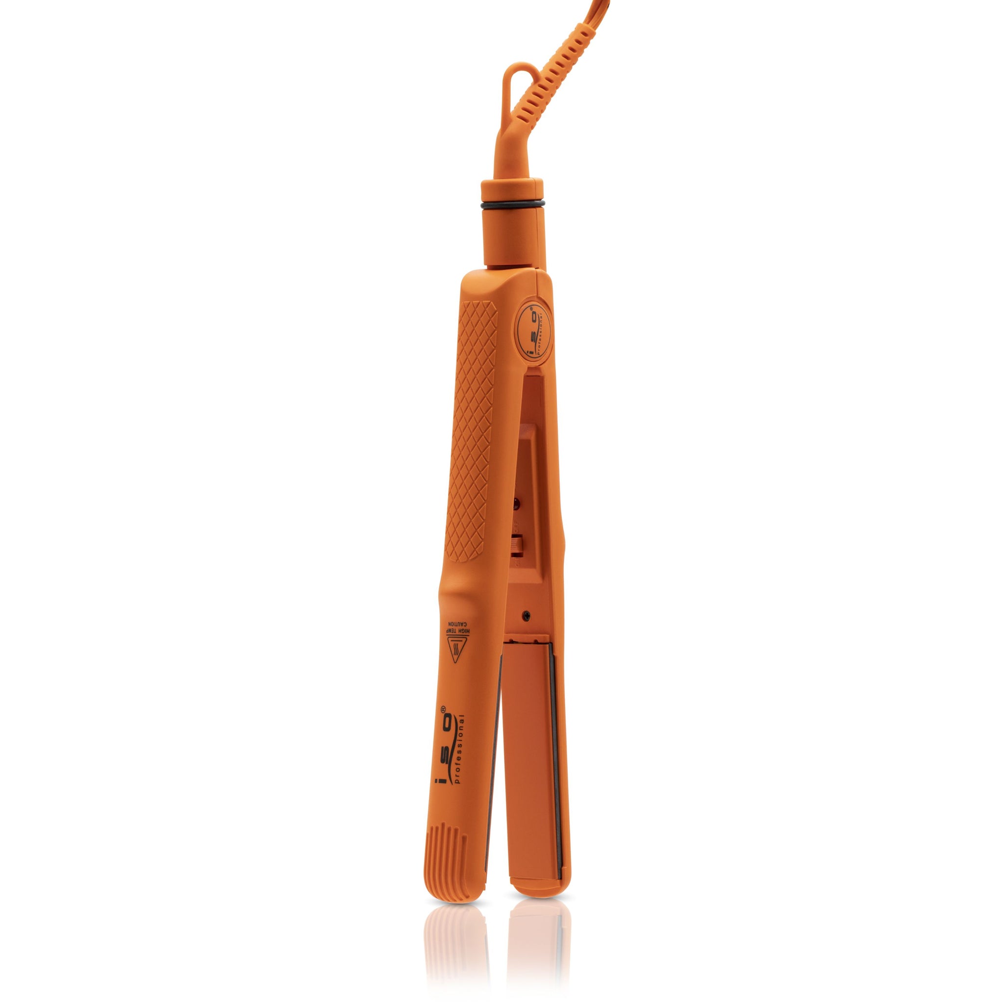 Bright Orange Turbo Silk | Flat Iron