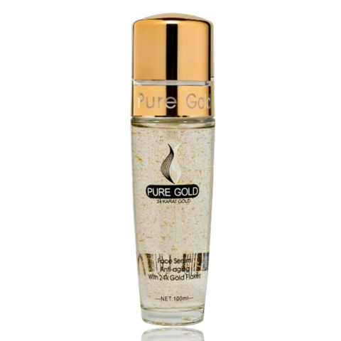 Anti-Aging Face Serum w/Gold Flakes