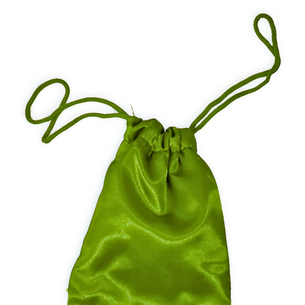 Green Silk Pouch