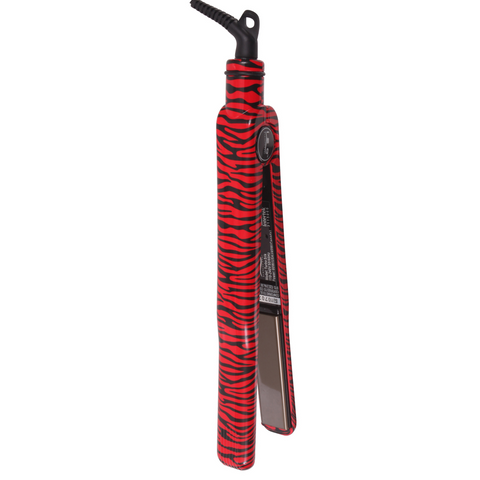 Red Zebra 1" Turbo Silk | Flat Iron