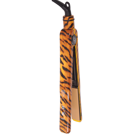 Yellow Tiger 1" Turbo Silk | Flat Iron