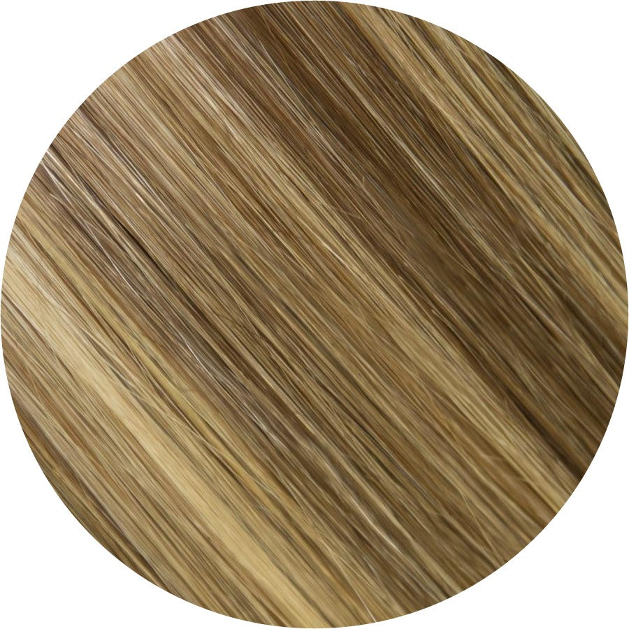 #4/613 Medium Brown & Light Blonde  | 18" Clip In Extensions