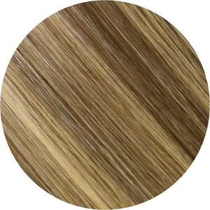 #4/613 Medium Brown & Light Blonde  | 18" Clip In Extensions