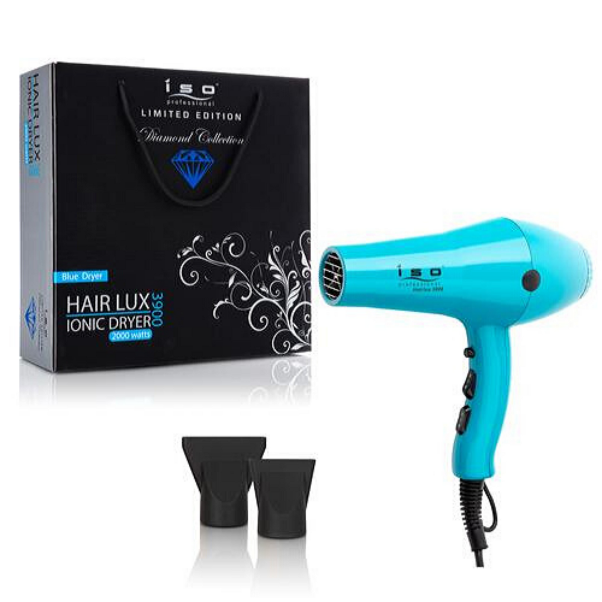 ISO Beauty | Diamond HairLux Dryer - Turquoise