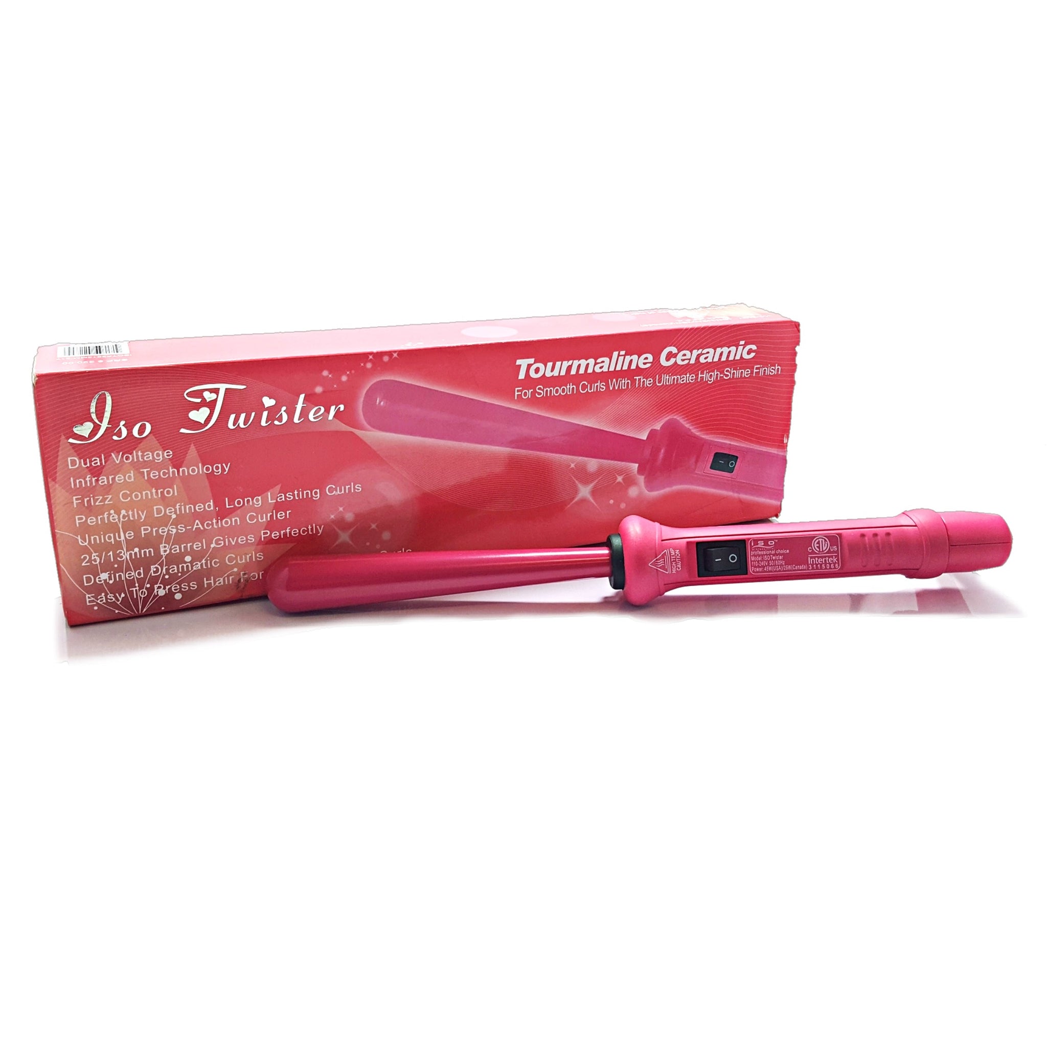 13-25mm Pink Tapered Twister – ISO Beauty