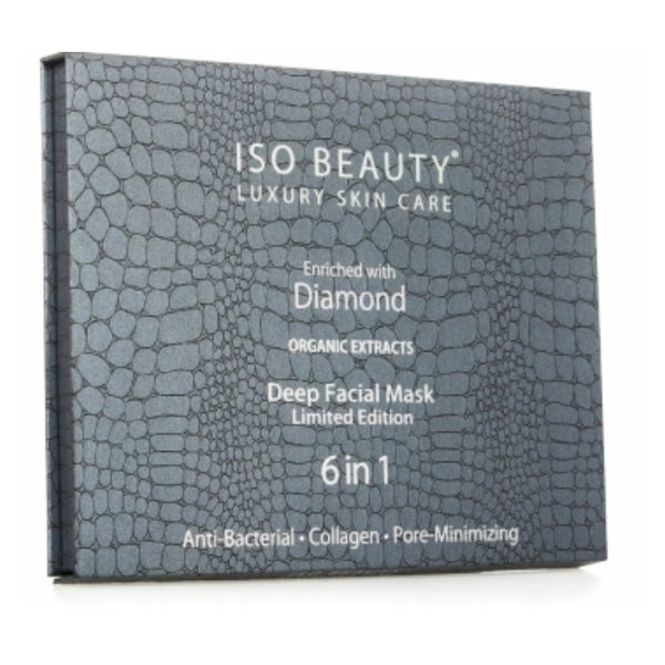 Diamond Renewal "Deep Facial 6 in 1 Mask" Set w/Collagen | Skincare