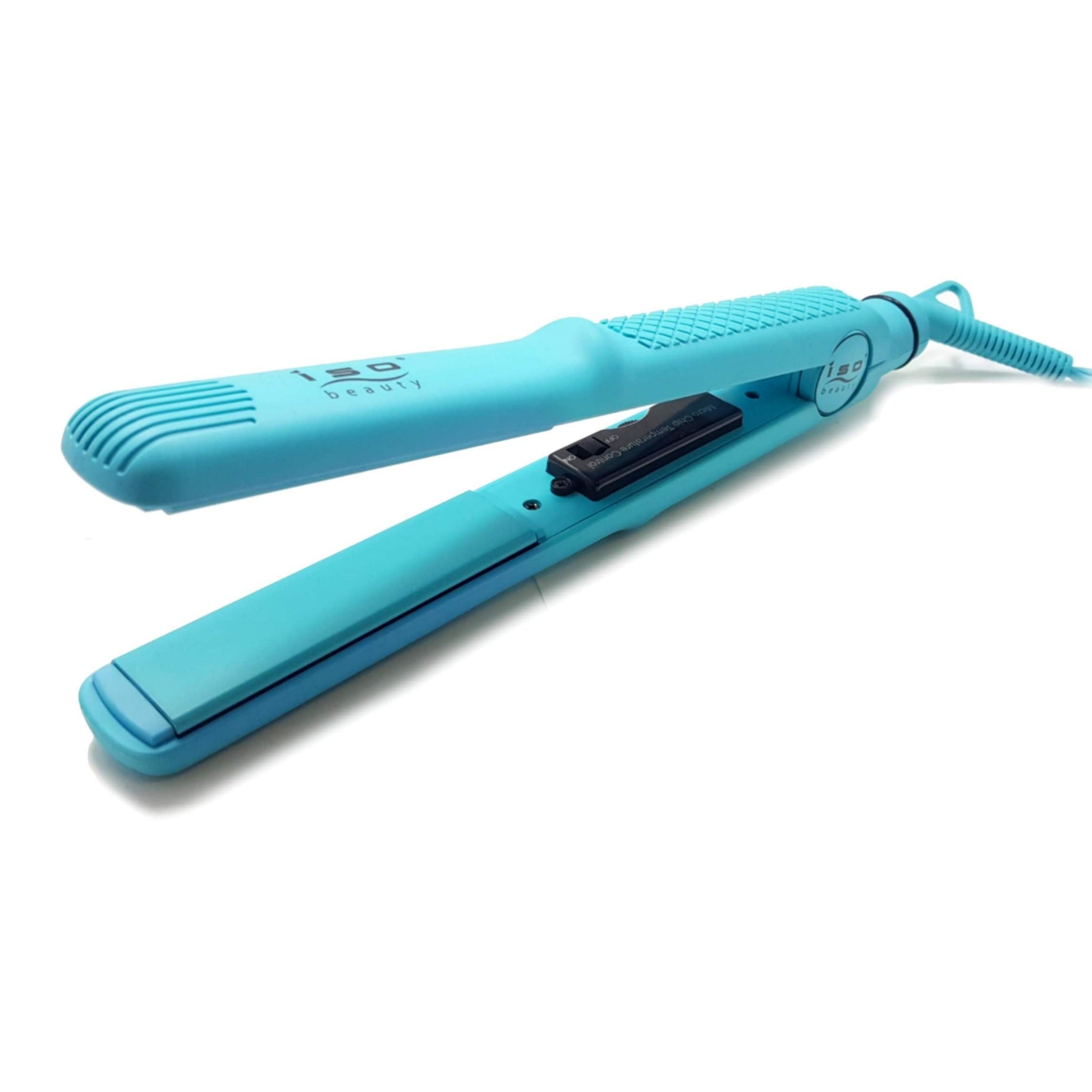Turquoise Hair Straightener - Women’s Hair Accessory Soleil Professional Flat Iron Ceramic Hair Straightener  main image 2