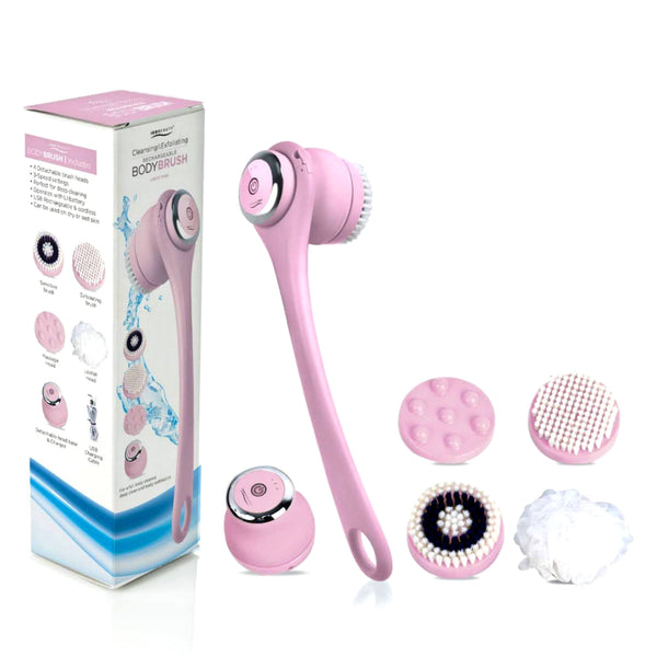 Light Pink Cleansing & Exfoliating Body Brush | Body Care
