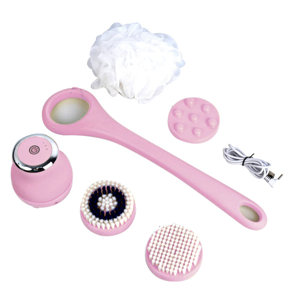 Light Pink Cleansing & Exfoliating Body Brush | Body Care