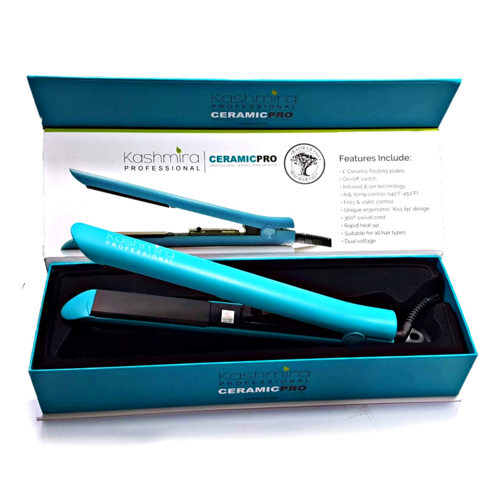Sapphire top hair iron