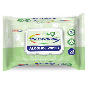 Multi-Purpose Alcohol Sanitizing Wipes