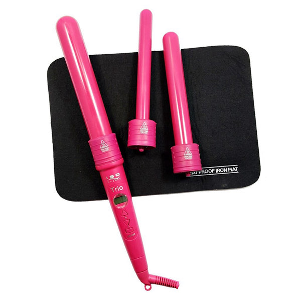 Pink 3pc Twister Set + Heat Protective Mat | Bundle