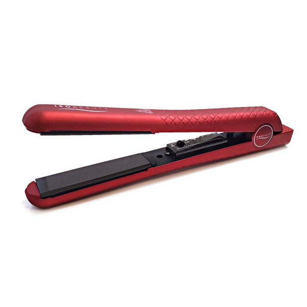 Metallic Red 1.25" w/Soft Touch | Flat Iron